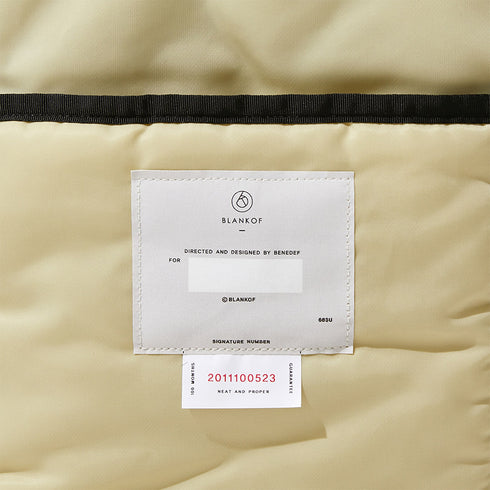 Mfpen x Blankof Helmet Bag Black Nylon A323-14 Degli Uberti